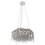 Люстра круглая подвесная с металлическими дугами и длинными цепочками 80 см Atlantis Chain варинант исполнения - 4 | Loft Concept в Волгограде