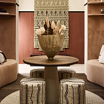 Панно на стену плетеное Макраме бежевый цвет  варинант исполнения - 7 | Loft Concept в Волгограде