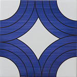 Дизайнерская плитка с узором Восьмерки варинант исполнения - 2 | Loft Concept в Волгограде