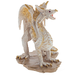 Декоративная статуэтка Дракон Dragon Beige Gold Statuette варинант исполнения - 2 | Loft Concept в Волгограде