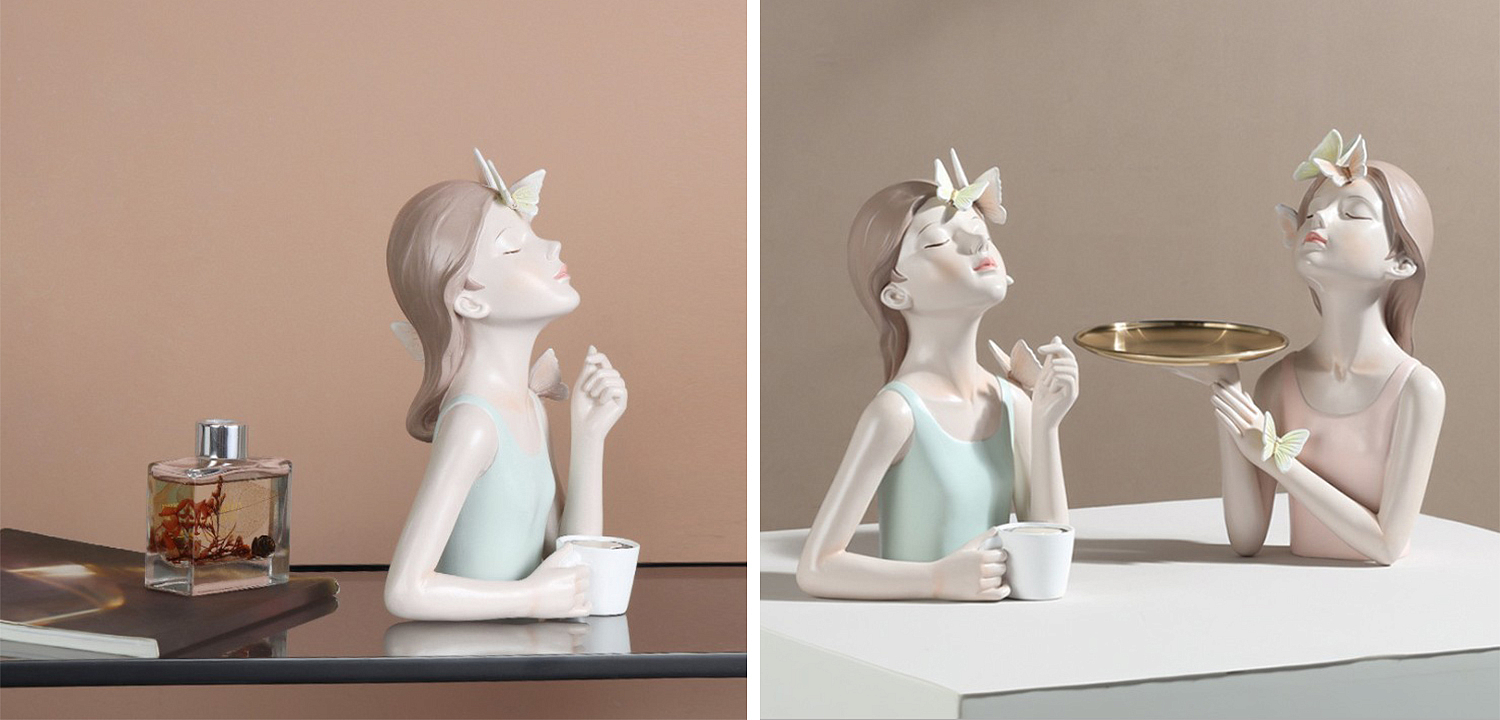 Статуэтка Butterfly Girl Sympathy Статуэтка Butterfly Girl Sympathy - Loft-Concept в Волгограде