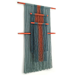 Декор на стену Макраме из нитей Japan Wall Panel Orange варинант исполнения - 1 | Loft Concept в Волгограде