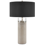 Настольная лампа на сером бетонном основании Delicate Brutality варинант исполнения - 2 | Loft Concept в Волгограде