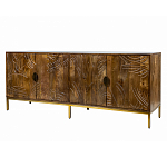 Широкая тумба с фактурным фасадом Termite варинант исполнения - 6 | Loft Concept в Волгограде