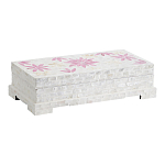 Шкатулка Oceane Bone Inlay White варинант исполнения - 1 | Loft Concept в Волгограде