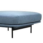 Оттоманка голубая Vergil Blue Ottoman варинант исполнения - 3 | Loft Concept в Волгограде