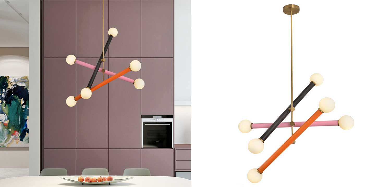 Дизайнерский светильник Paxton Pink Дизайнерский светильник Paxton Pink - Loft-Concept в Волгограде