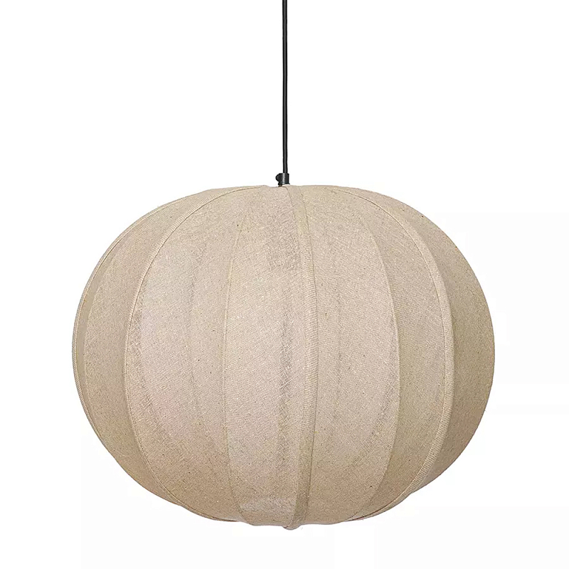 Подвесной светильник с бежевым тканевым абажуром Modern Textured Table Lamp Бежевый Подвесной светильник с бежевым тканевым абажуром Modern Textured Table Lamp Бежевый в Волгограде | Loft Concept