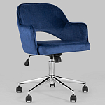 Кресло для компьютерного стола Veloury Blue варинант исполнения - 2 | Loft Concept в Волгограде