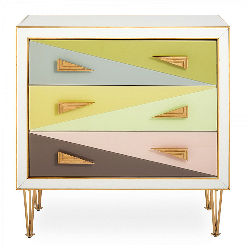 Комод Harlequin Three-Drawer Chest Мульти Комод Harlequin Three-Drawer Chest Мульти в Волгограде | Loft Concept