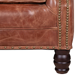 Кожаное кресло James Brown Leather Armchair варинант исполнения - 5 | Loft Concept в Волгограде