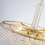 Люстра многоярусная с каскадами кристаллов Crystal Rains варинант исполнения - 4 | Loft Concept в Волгограде