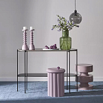 Подсвечник фигурный розовый Bright Accent 36 см варинант исполнения - 4 | Loft Concept в Волгограде