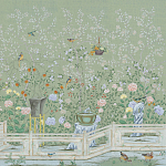 Обои ручная роспись Temple Newsam Mercury Grey варинант исполнения - 2 | Loft Concept в Волгограде