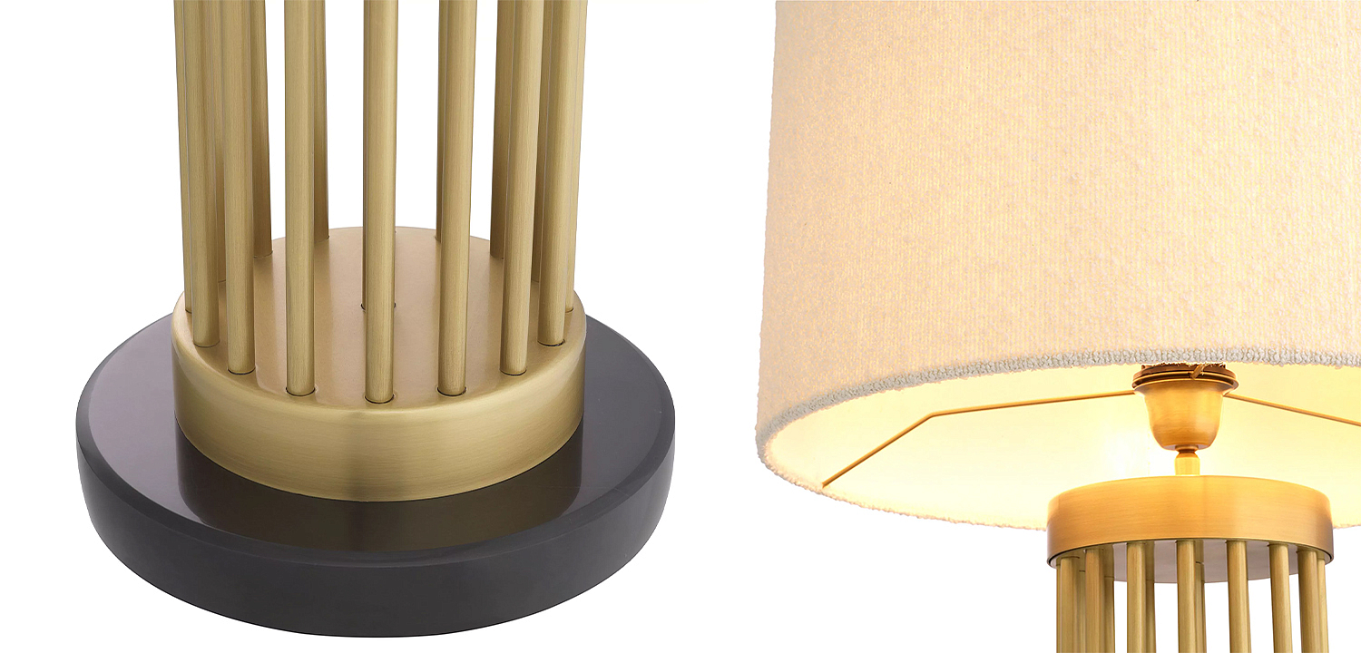 Настольная лампа Eichholtz Table Lamp Condo Brass Настольная лампа Eichholtz Table Lamp Condo Brass - Loft-Concept в Волгограде