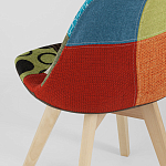 Стул с обивкой в стиле пэчворк Arvika варинант исполнения - 6 | Loft Concept в Волгограде