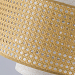 Торшер с декоративным поясом из плетеного бамбука Biuloggicu варинант исполнения - 6 | Loft Concept в Волгограде