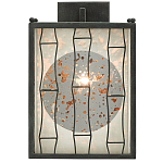 Бра с круглой зеркальной вставкой с эффектом ржавчины Stunning Radiance варинант исполнения - 2 | Loft Concept в Волгограде