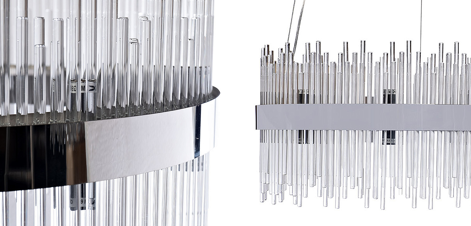 Люстра Nembus Chandelier 60 chrome Люстра Nembus Chandelier 60 chrome - Loft-Concept в Волгограде