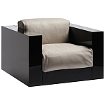 Дизайнерское кожаное кресло Poltronova Saratoga Armchair варинант исполнения - 2 | Loft Concept в Волгограде