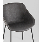 Стул Ashby экокожа серый варинант исполнения - 3 | Loft Concept в Волгограде