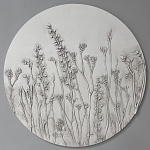 Панно Серые цветы варинант исполнения - 1 | Loft Concept в Волгограде