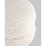 Пуф Полли S тедди белый варинант исполнения - 4 | Loft Concept в Волгограде