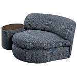 Кушетка со столиком Ulysses варинант исполнения - 1 | Loft Concept в Волгограде