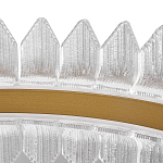 Люстра круглая с декоративными элементами в виде лепестков Round Light Flashing варинант исполнения - 8 | Loft Concept в Волгограде