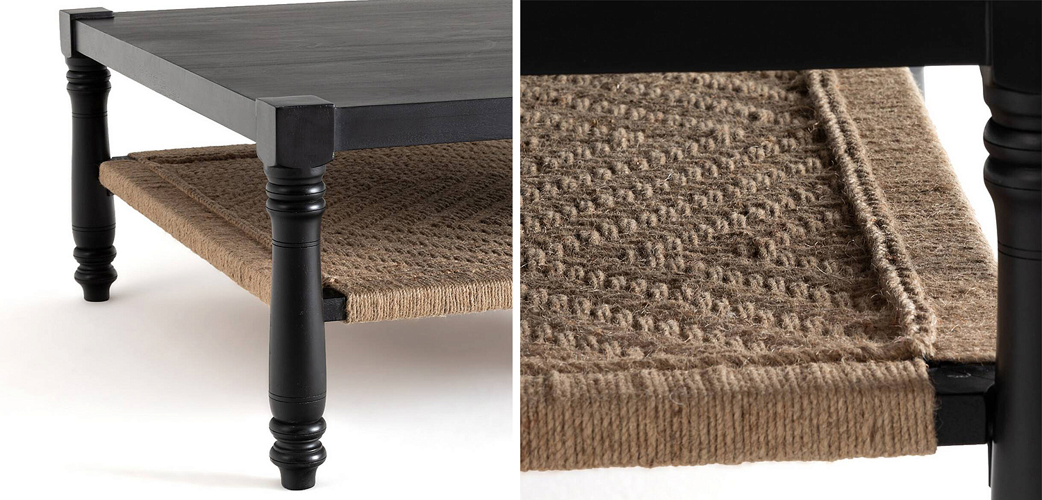 Кофейный стол Didrik Wicker Coffee Table Кофейный стол Didrik Wicker Coffee Table - Loft-Concept в Волгограде
