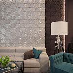 Гипсовая 3D панель с принтографией PM-37 варинант исполнения - 2 | Loft Concept в Волгограде