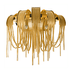 Бра с металиическими цепочками и дугообразными элементами Atlantis Chain варинант исполнения - 7 | Loft Concept в Волгограде