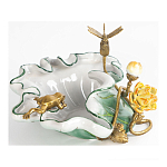 Чаша фигурная с обитателями леса и цветами Eden Garden варинант исполнения - 5 | Loft Concept в Волгограде