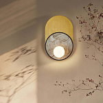 Бра с каменным диском в металлической раме Sandstone Painting варинант исполнения - 5 | Loft Concept в Волгограде