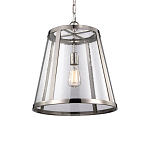 Подвесной светильник с прозрачным коническим стеклянным плафоном в современном стиле Feiss варинант исполнения - 1 | Loft Concept в Волгограде