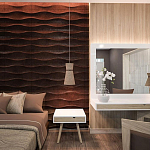 Гипсовая 3D панель с принтографией PM-03 варинант исполнения - 2 | Loft Concept в Волгограде