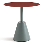 Стол для сада из стали Round Steel варинант исполнения - 2 | Loft Concept в Волгограде