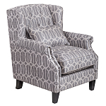 Кресло Henry Armchair grey velour варинант исполнения - 1 | Loft Concept в Волгограде