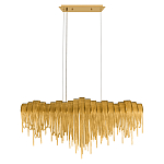 Люстра подвесная с металлическими дугами и длинными цепочками 115 см Atlantis Chain варинант исполнения - 4 | Loft Concept в Волгограде