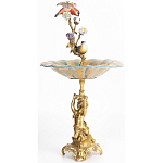 Фарфоровая чаша Фонтан птиц Verena варинант исполнения - 4 | Loft Concept в Волгограде