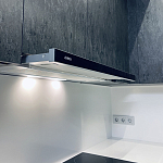 Угловой кухонный гарнитур Жемчужный белый Серый Clarke Kitchen Set White Grey варинант исполнения - 3 | Loft Concept в Волгограде