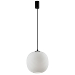 Подвесной светильник со стеклянным рельефным плафоном белый Perforated Glass 25 варинант исполнения - 2 | Loft Concept в Волгограде