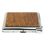 Портсигар с газовой зажигалкой из натурального камня Яшма Змеиная Stone Cigarettes Cases варинант исполнения - 10 | Loft Concept в Волгограде