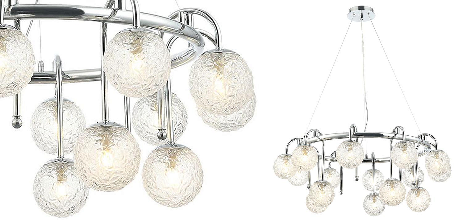 Люстра Lennert Chrome Chandelier Люстра Lennert Chrome Chandelier - Loft-Concept в Волгограде
