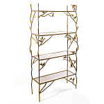 Стеллаж металлический с птичками Primavera варинант исполнения - 2 | Loft Concept в Волгограде