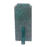 Часы погон ВС подарочные настольные из натурального камня Змеевик Military Clock варинант исполнения - 15 | Loft Concept в Волгограде