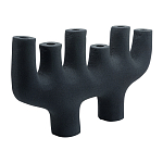 Подсвечник алюминиевый черный Ember варинант исполнения - 2 | Loft Concept в Волгограде