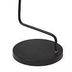 Торшер на изогнутом основании в сочетании черного и золотистого цвета Stable Base варинант исполнения - 4 | Loft Concept в Волгограде