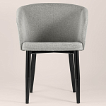 Мягкое кресло на металлических ножках Shaggy Grey варинант исполнения - 3 | Loft Concept в Волгограде