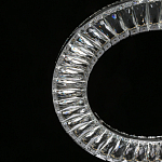 Люстра круглая с прозрачной хрустальной рамкой Maude Crystal Light варинант исполнения - 8 | Loft Concept в Волгограде